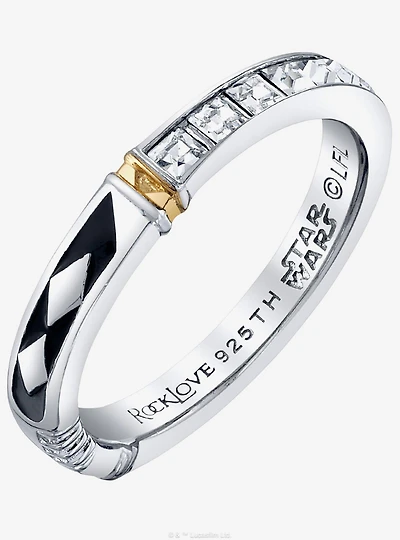 Star Wars X RockLove Ahsoka Tano Crystal Lightsaber Ring