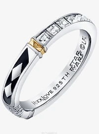 Star Wars X RockLove Ahsoka Tano Crystal Lightsaber Ring