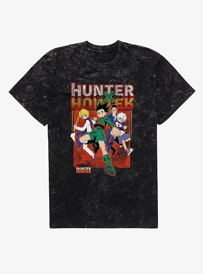 Hunter X Group Attack Mineral Wash T-Shirt