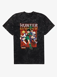 Hunter X Group Attack Mineral Wash T-Shirt