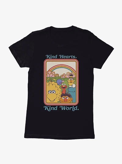Sesame Street Kind Hearts. World. Womens T-Shirt