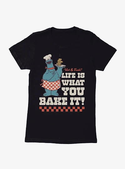 Sesame Street Life Is What You Bake It! Womens T-Shirt