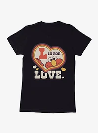 Sesame Street L Is For Love Womens T-Shirt