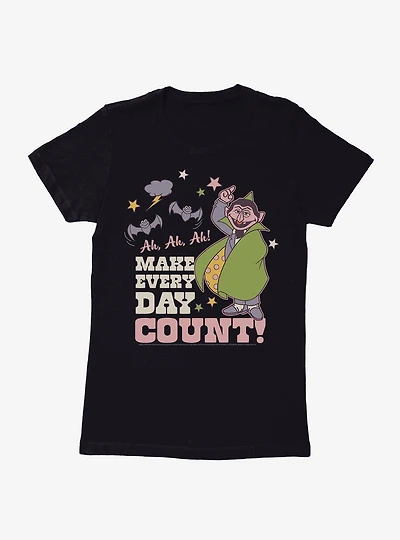 Sesame Street Make Everyday Count! Womens T-Shirt