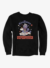 Sesame Street Grover Kindness Is My Superpower Sweatshirt