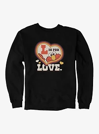 Sesame Street Elmo L Is For Love Sweatshirt