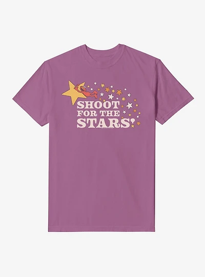Sesame Street Elmo Shoot For The Stars Garment-Dyed T-Shirt