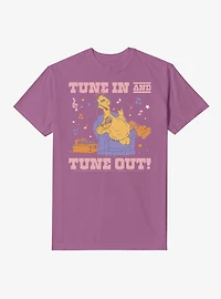 Sesame Street Big Bird Tune And Out! Garment-Dyed T-Shirt