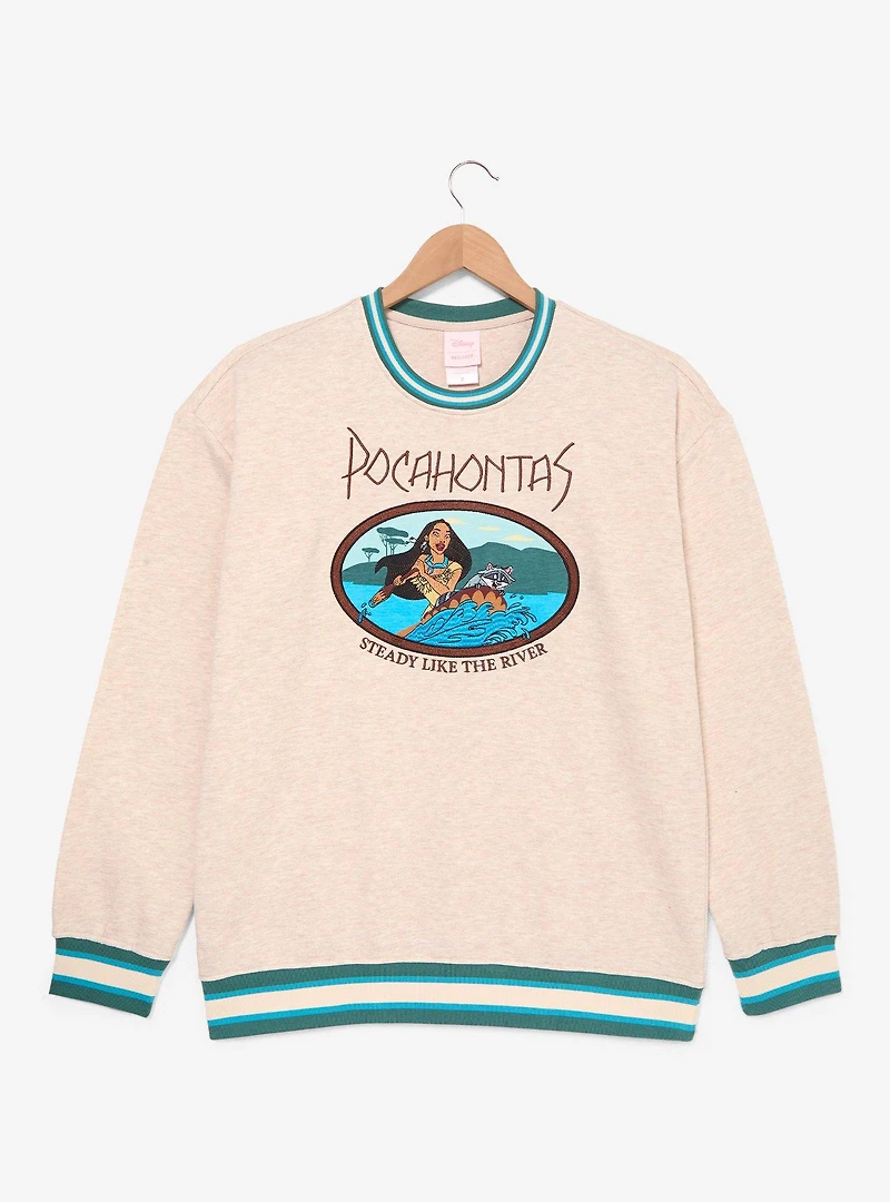 Disney Pocahontas Steady Like The River Vintage Crewneck - BoxLunch Exclusive
