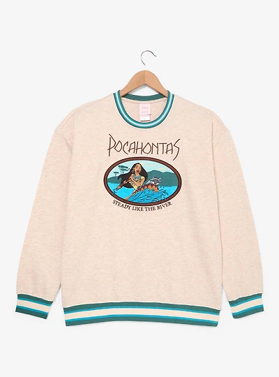 Disney Pocahontas Steady Like The River Vintage Crewneck - BoxLunch Exclusive