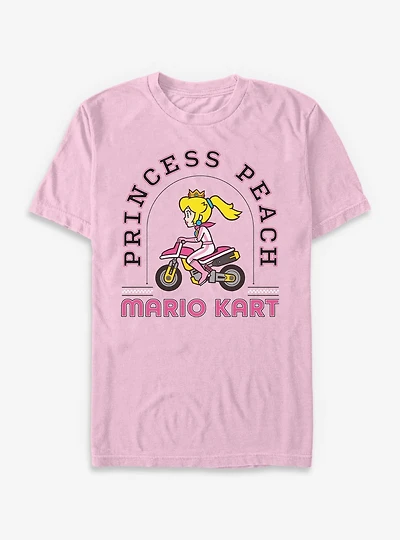 Nintendo Mario Kart Princess Peack Garment-Dyed T-Shirt