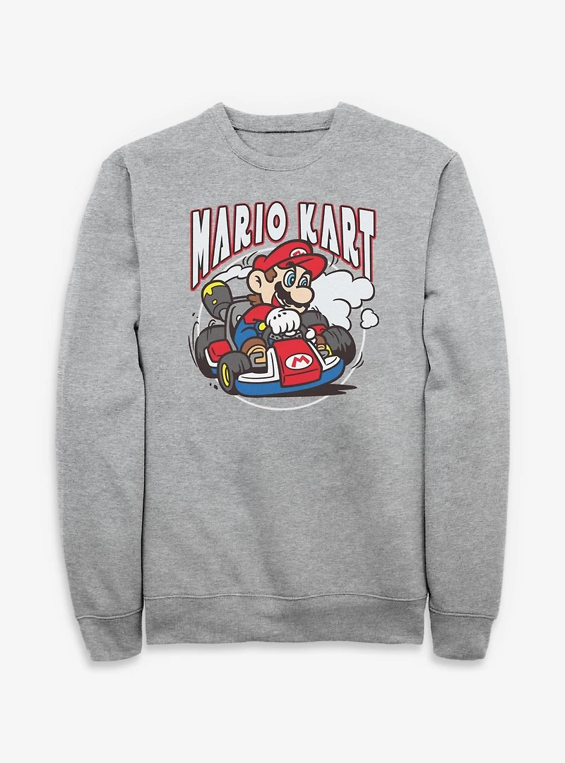 Nintendo Mario Kart Fast Swerve Sweatshirt