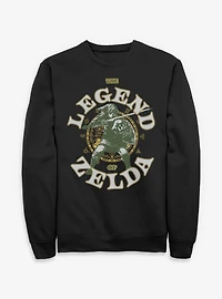 The Legend Of Zelda Fighting Crest Link Sweatshirt