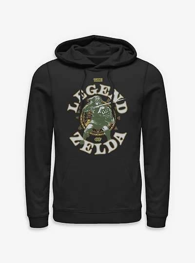 The Legend Of Zelda Fighting Crest Link Hoodie