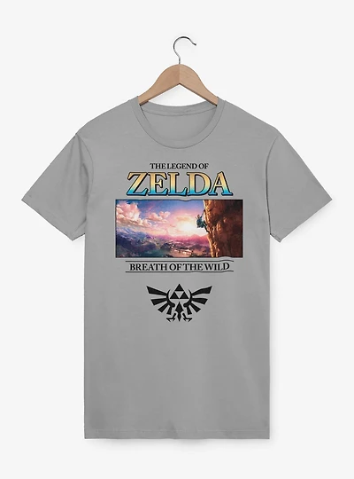 The Legend Of Zelda Breath Wild View T-Shirt