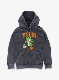 Nintendo Mario Yoshi Jump Mineral Wash Hoodie