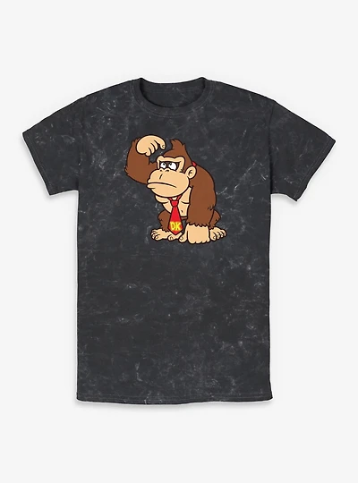 Nintendo Mario Donkey Kong Don't Know Mineral Wash T-Shirt