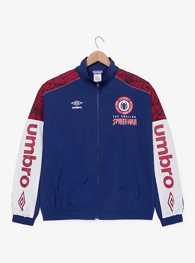 Marvel Spider-Man x Umbro Warm-Up Jacket - BoxLunch Exclusive