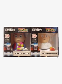 Handmade by Robots Back to the Future Marty & Doc 2-Pack Vinyl Figure