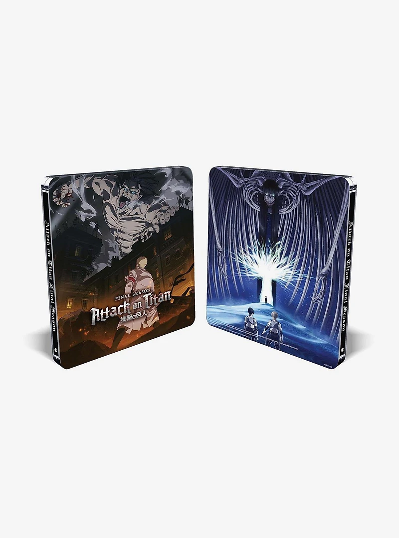 Attack On Titan Final Season Complete (Steelbook) Blu-Ray