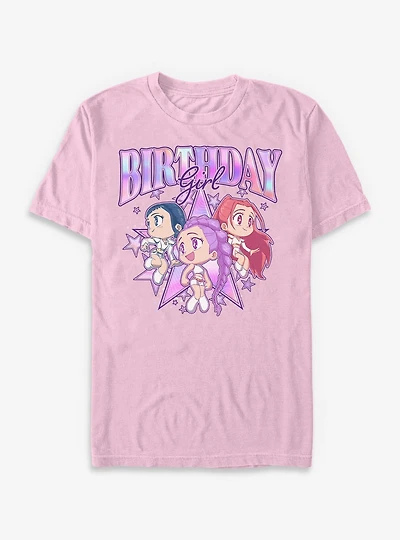 KPop Demon Hunters Huntrix Birthday Garment Dye T-Shirt