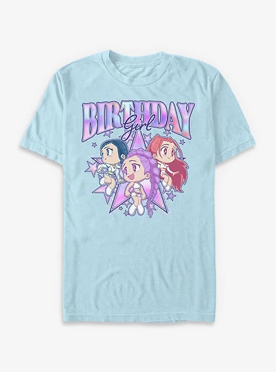 KPop Demon Hunters Huntrix Birthday Garment Dye T-Shirt