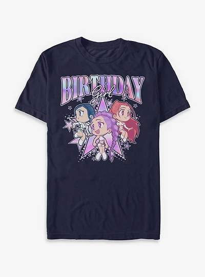 KPop Demon Hunters Huntrix Birthday T-Shirt
