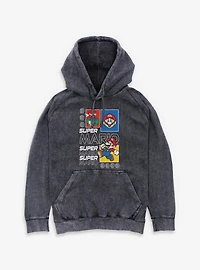 Nintendo Super Mario Future Mineral Wash Hoodie