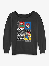 Nintendo Super Mario Future Womens Slouchy Sweatshirt