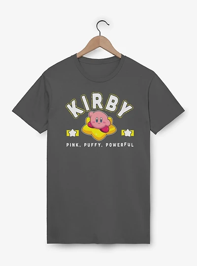 Nintendo Kirby Star Pink Puffy Powerful T-Shirt