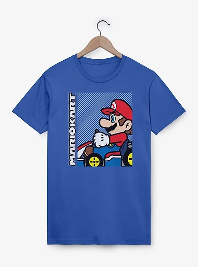 Nintendo Mario Kart On Race Car T-Shirt