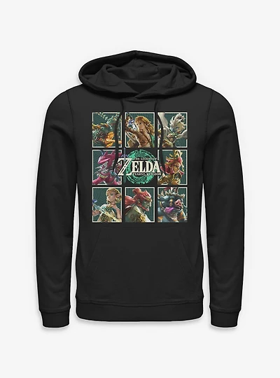 The Legend Of Zelda Tears Kingdom Character Boxes Hoodie