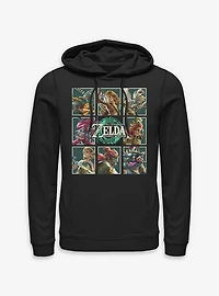 The Legend Of Zelda Tears Kingdom Character Boxes Hoodie