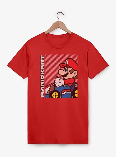 Nintendo Mario Kart On Race Car T-Shirt