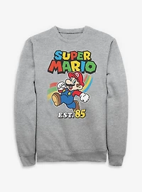 Nintendo Super Mario Est 85 Jump Sweatshirt