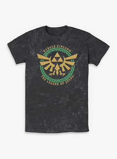 The Legend Of Zelda Hyrule Kingdom Mineral Wash T-Shirt