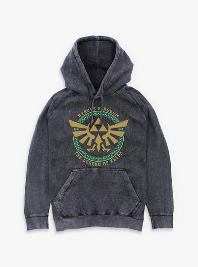 The Legend Of Zelda Hyrule Kingdom Mineral Wash Hoodie