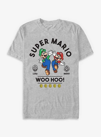 Nintendo Super Mario WooHoo Luigi T-Shirt