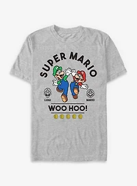 Nintendo Super Mario WooHoo Luigi T-Shirt