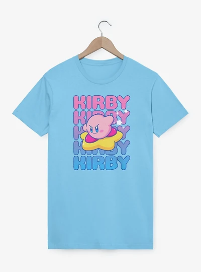Nintendo Kirby Name Stack Star T-Shirt
