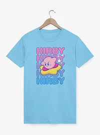 Nintendo Kirby Name Stack Star T-Shirt