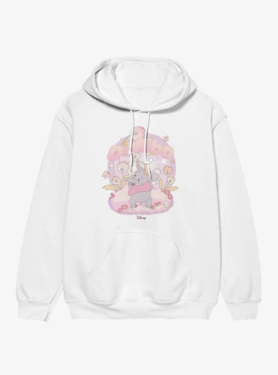 Disney Dumbo Fluffy Flowers Hoodie