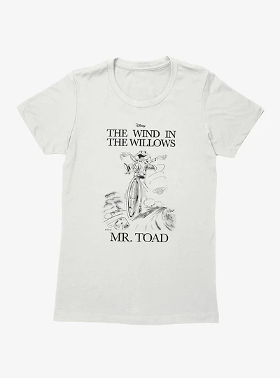 Disney Mr Toad Wind Willows Womens T-Shirt