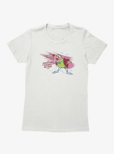 Disney Adventures Of Ichabod And Mr Toad Fit For Adventure Womens T-Shirt
