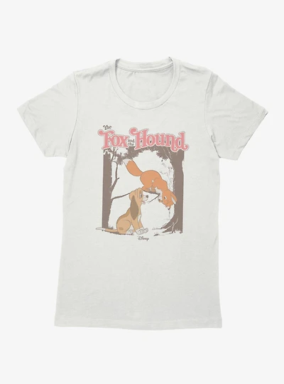 Disney Fox And The Hound Friends Meeting Womens T-Shirt