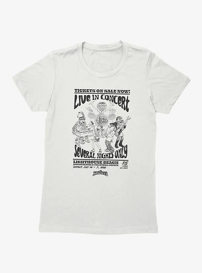 The Muppets Live Concert Womens T-Shirt