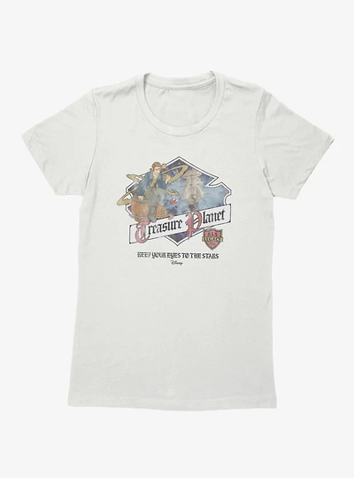 Disney Treasure Planet Eyes To The Stars Womens T-Shirt