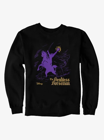 Disney Sleepy Hollow Headless Purple Horseman Sweatshirt