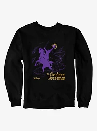 Disney Sleepy Hollow Headless Purple Horseman Sweatshirt
