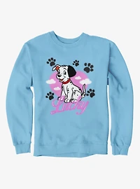 Disney 101 Dalmatians Lucky Love Spray Paint Sweatshirt